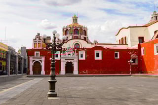 Santo Domingo church Puebla Mexico