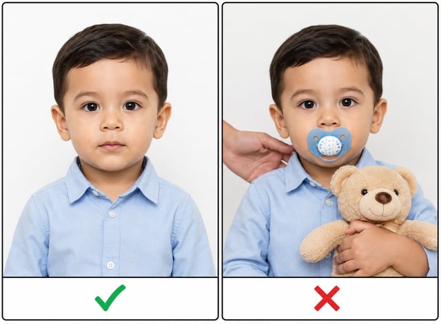Correct And Incorrect Child Image