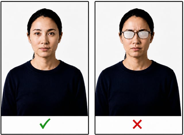 Correct And Incorrect Glasses Image
