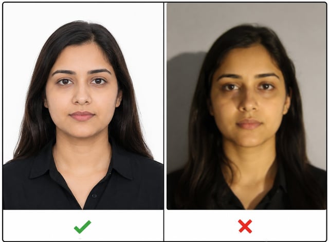 Correct And Incorrect Photo Lighting