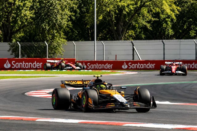 F1 Cars At The Mexico Grand Prix