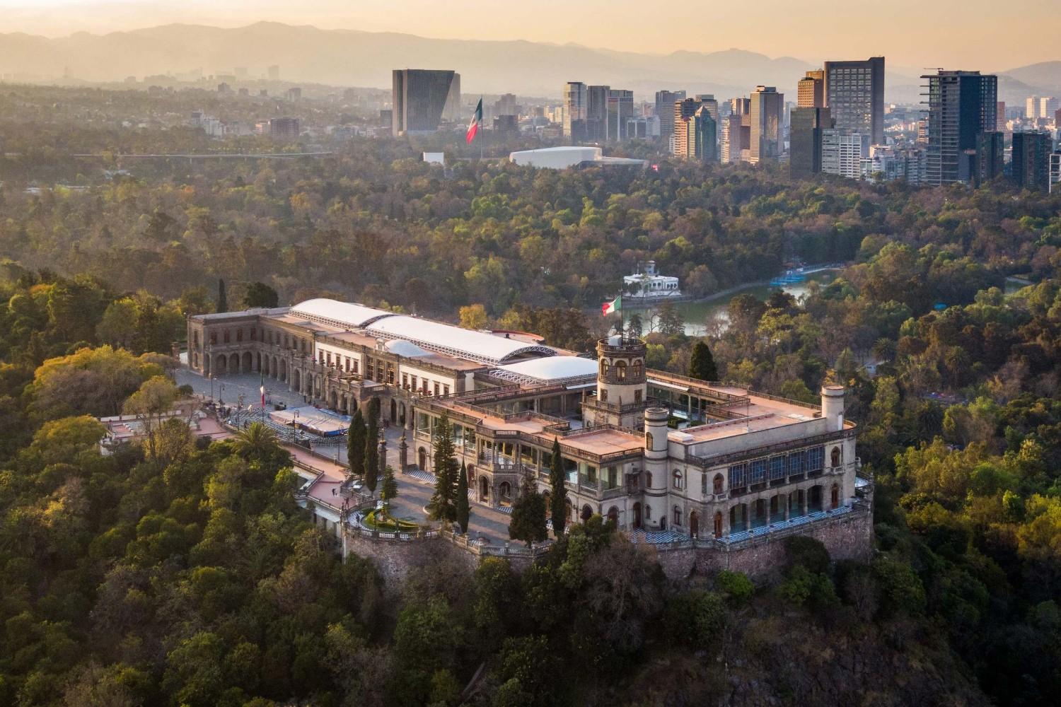 Chapultepec Castle In Mexico