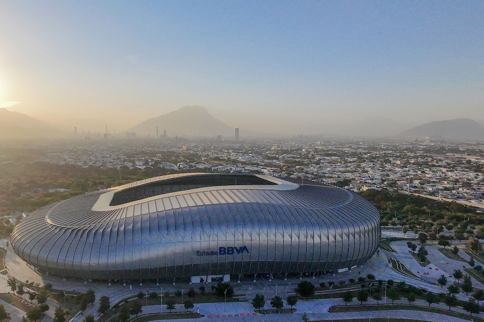Estadio Monterrey Stadium In Mexico