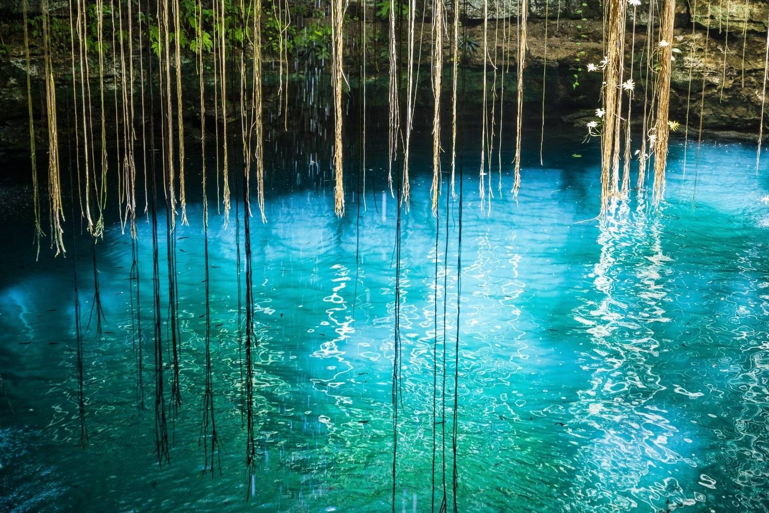 Ik-Kil Cenote in Mexico