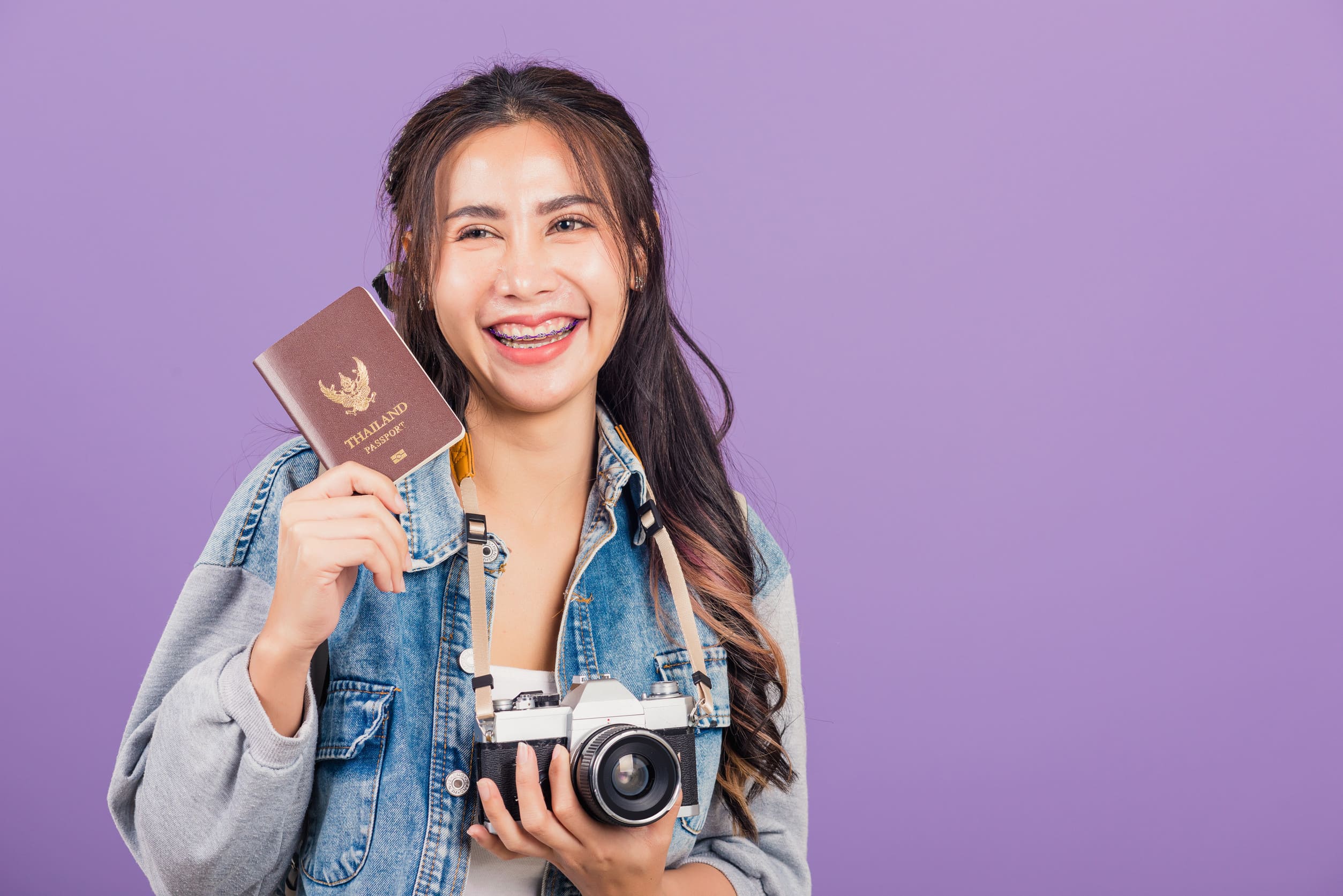 Happy Asian Portrait Beautiful Young Woman Happy Asian Portrait Beautiful Young Woman