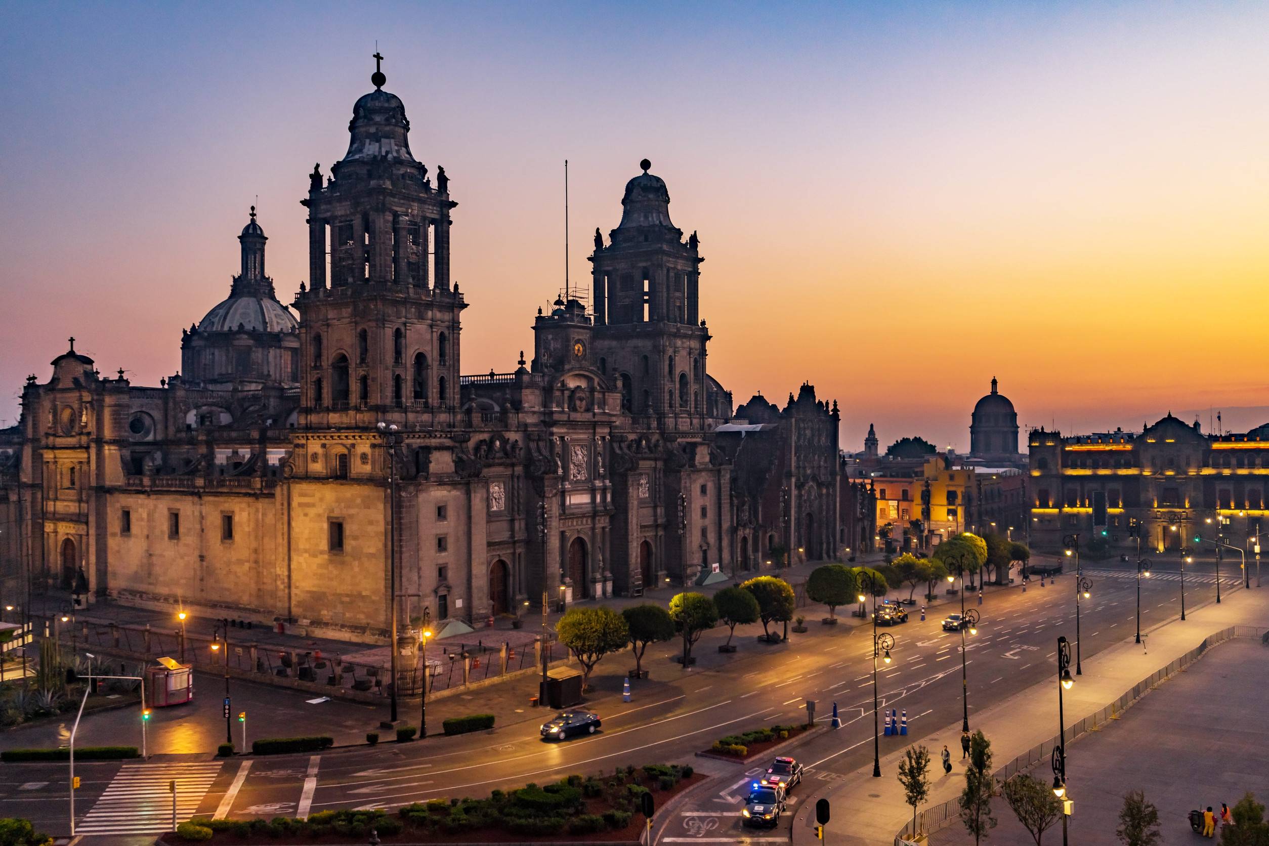 Metropolitan Cathedral In Mexico City