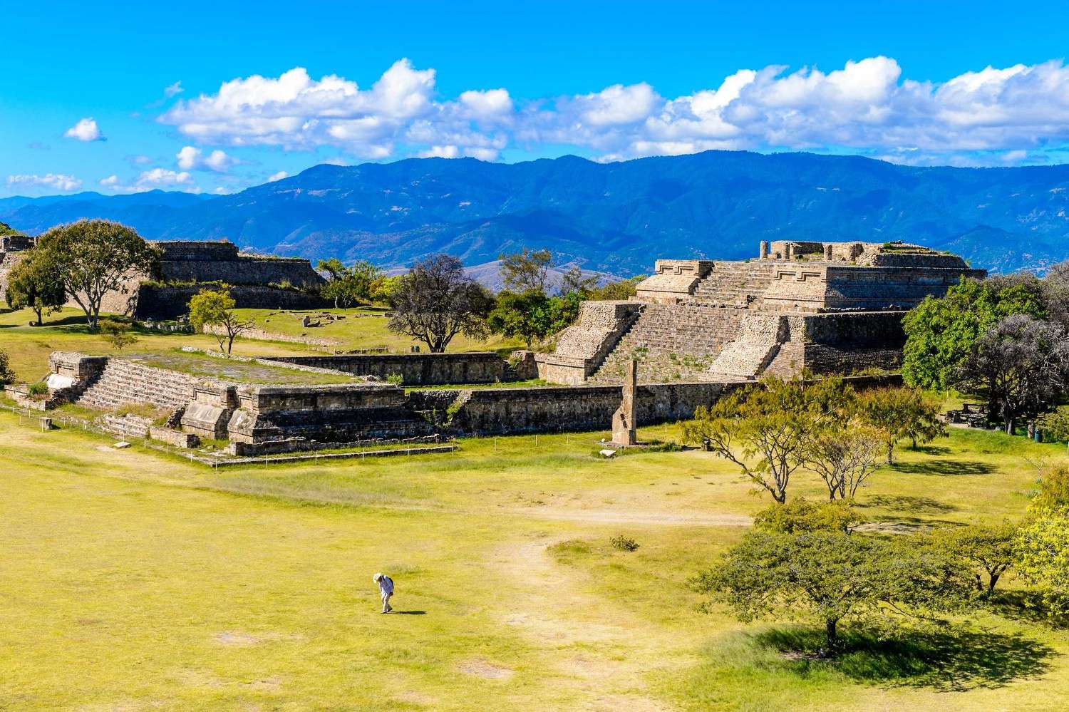 Monte Alban In Oaxaca City
