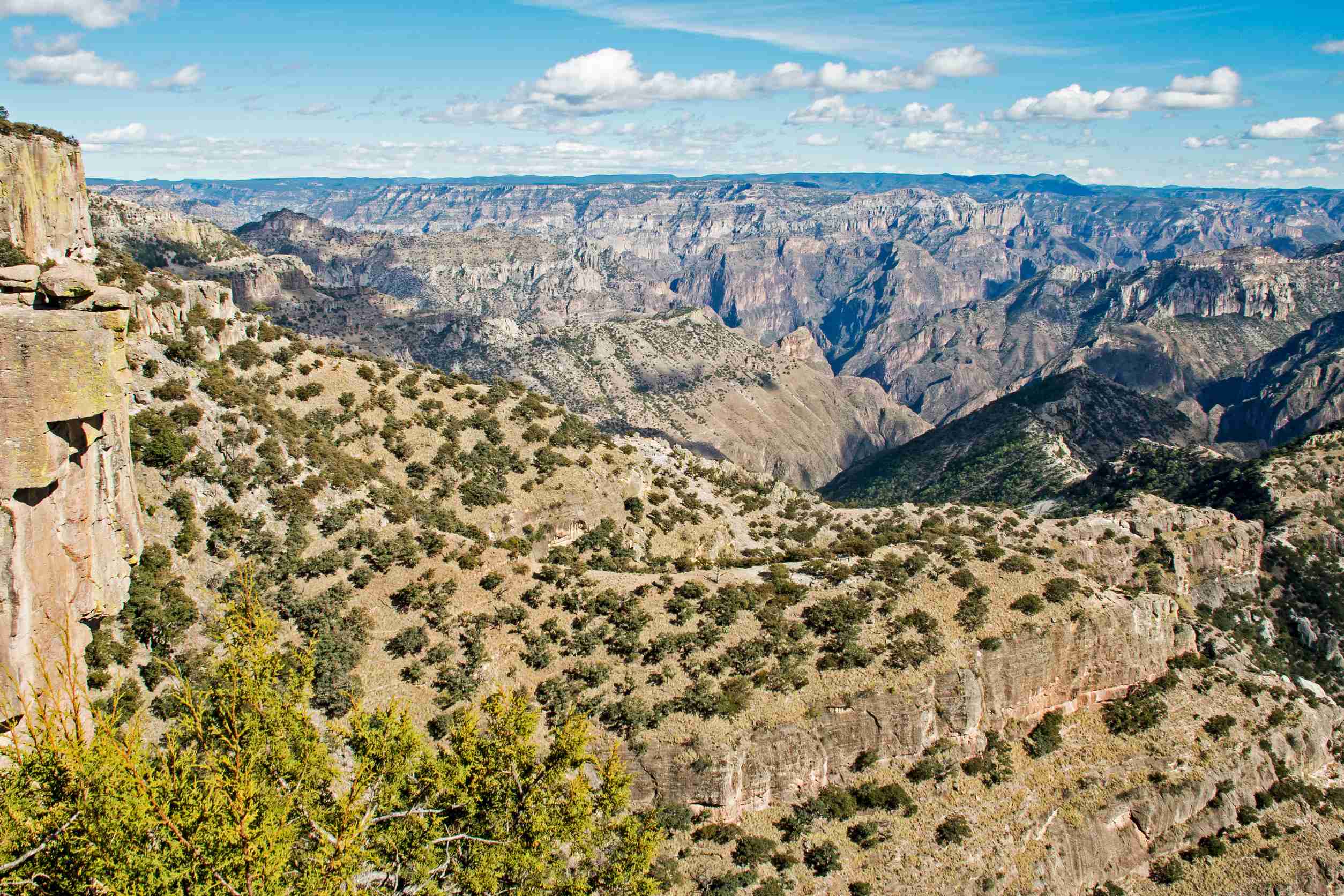 Scenic view of Mexico’s Copper Canyon Scenic view of Mexico’s Copper Canyon